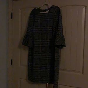 Calvin Klein Houndstooth Dress